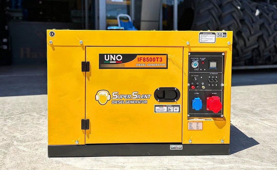 AGREGAT-GENERATOR TROFAZNI 7KW DIZEL UNI
