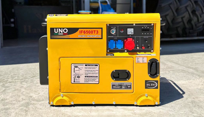 AGREGAT-GENERATOR TROFAZNI 5KW DIZEL UNO