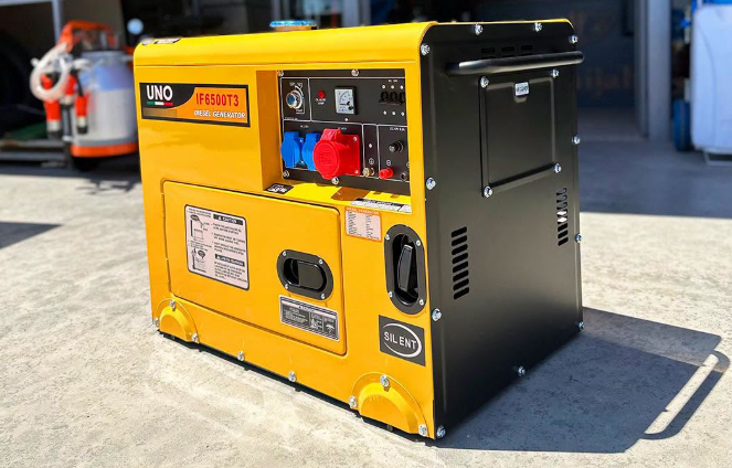 AGREGAT-GENERATOR TROFAZNI 5KW DIZEL UNO